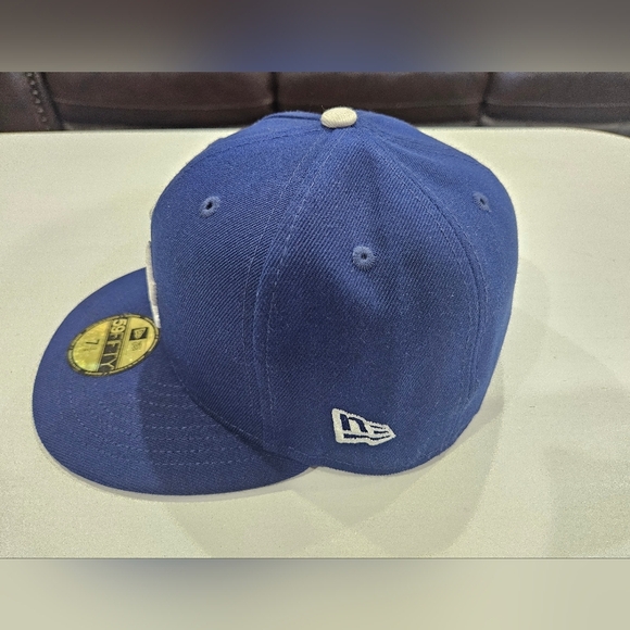 Los Angeles Dodgers Blue 59FIFTY Fitted Cap - Picture 5 of 9